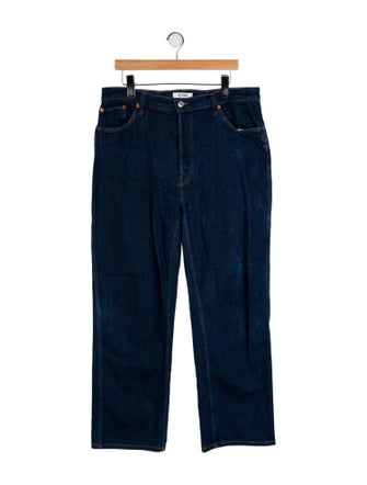 RE/DONE High-Rise Wide Leg Jeans