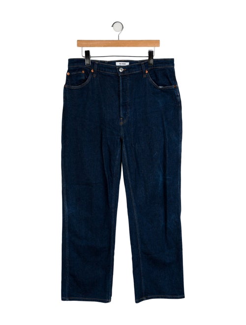 RE/DONE High-Rise Wide Leg Jeans