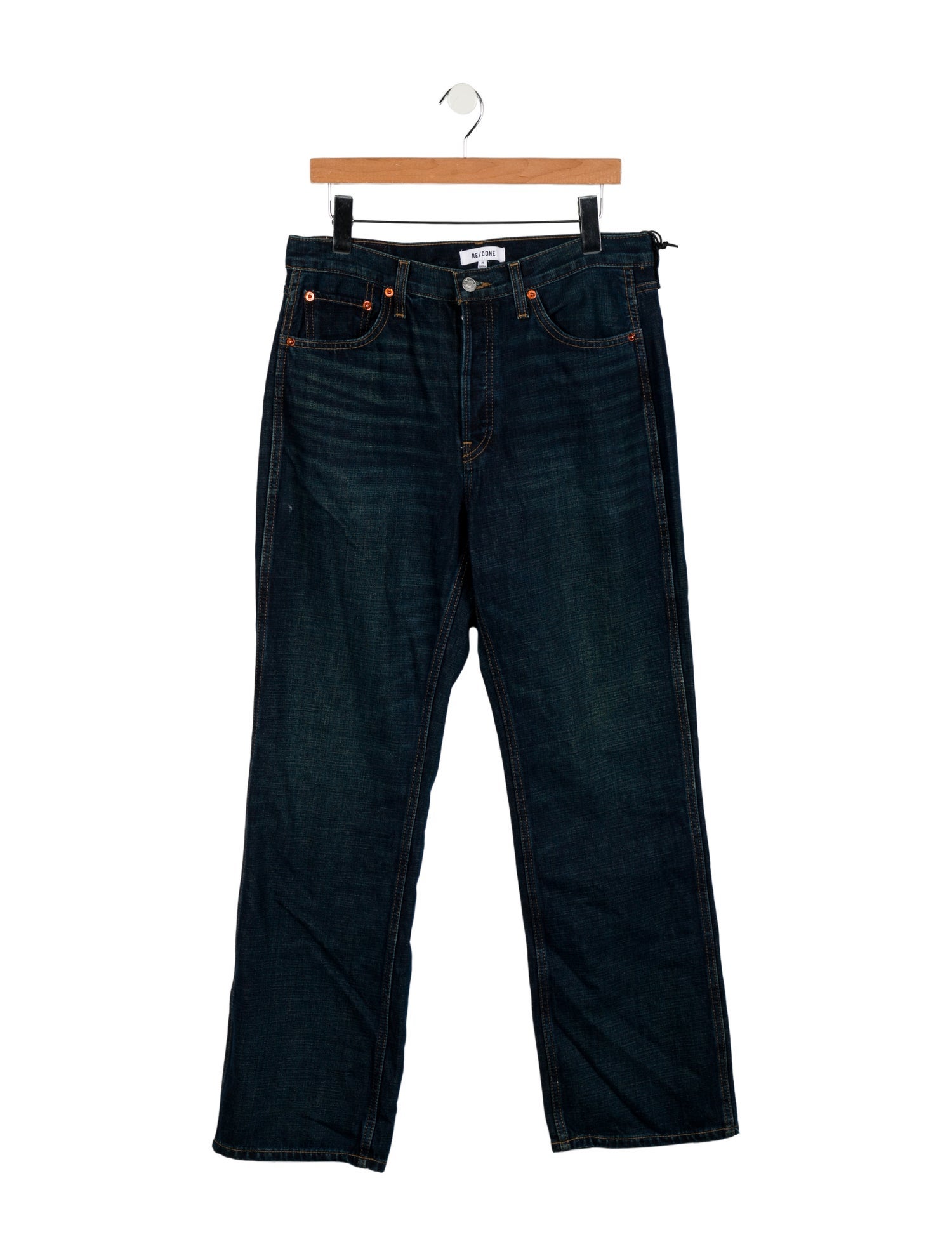 RE/DONE High-Rise Wide Leg Jeans w/ Tags