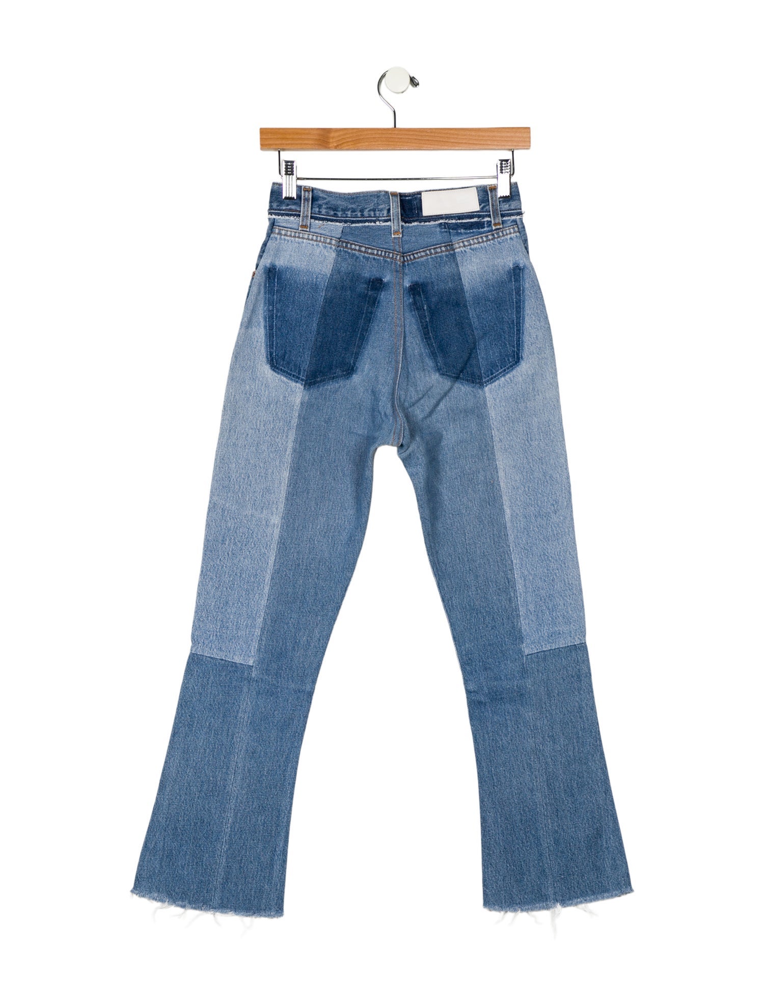 RE/DONE High-Rise Straight Leg Jeans