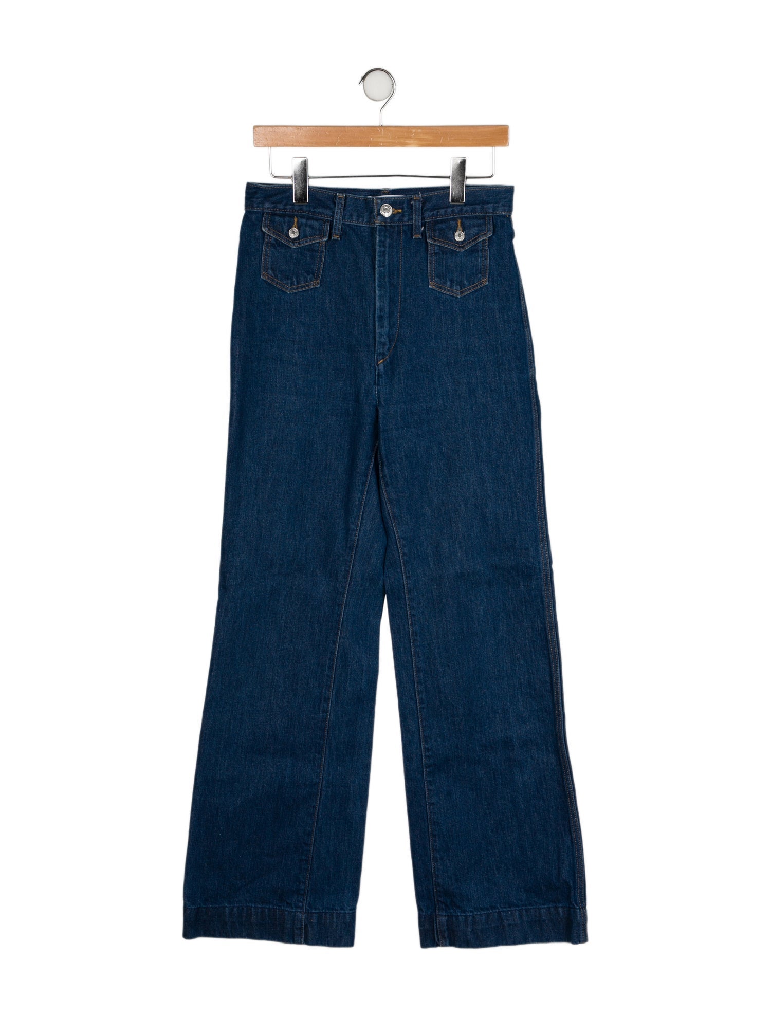 RE/DONE High-Rise Wide Leg Jeans