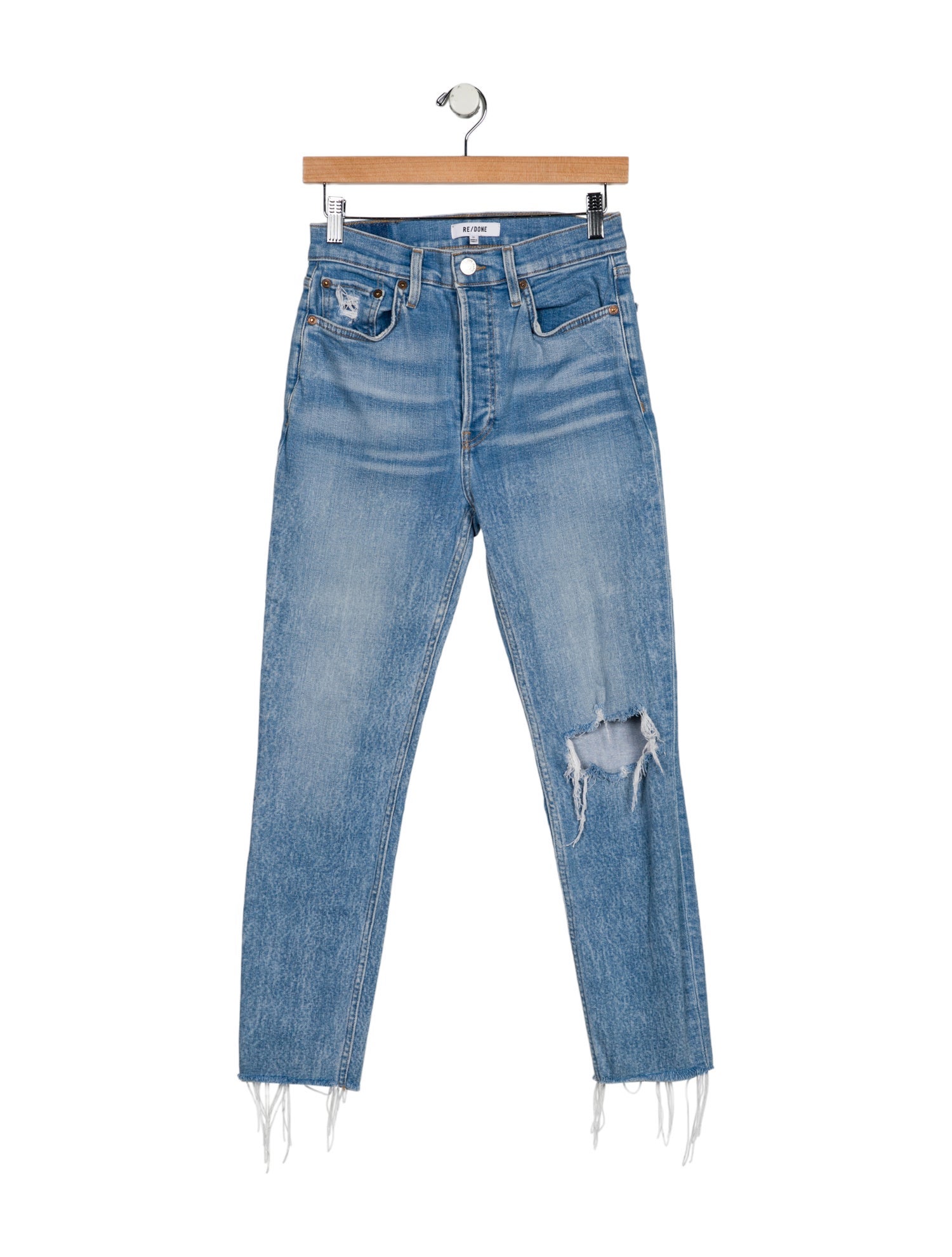 RE/DONE High-Rise Skinny Leg Jeans