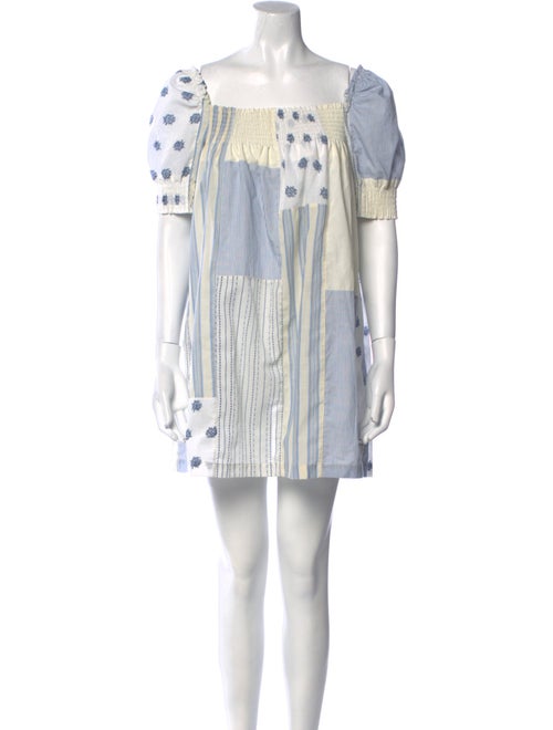 RE/DONE Striped Mini Dress