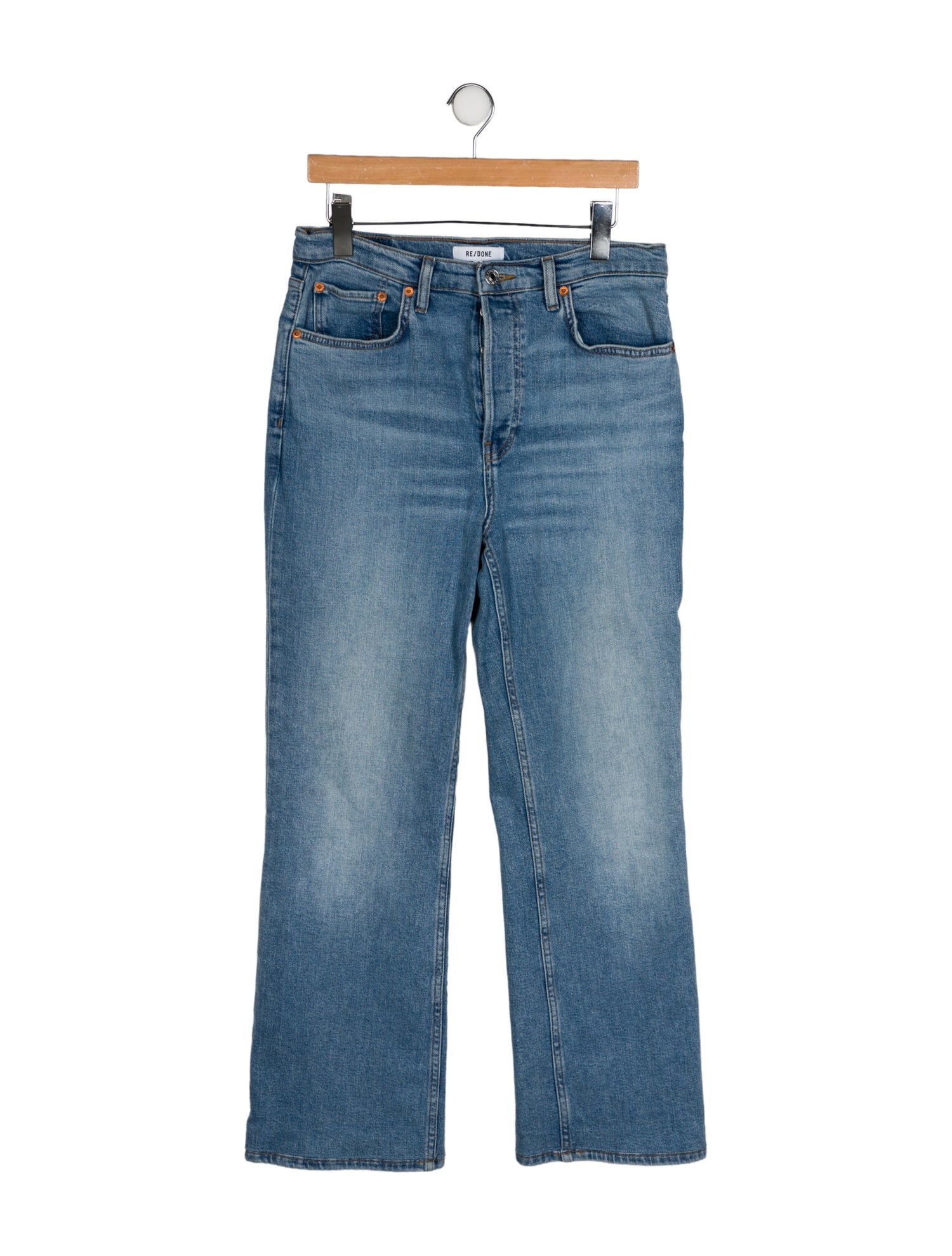 RE/DONE High-Rise Wide Leg Jeans