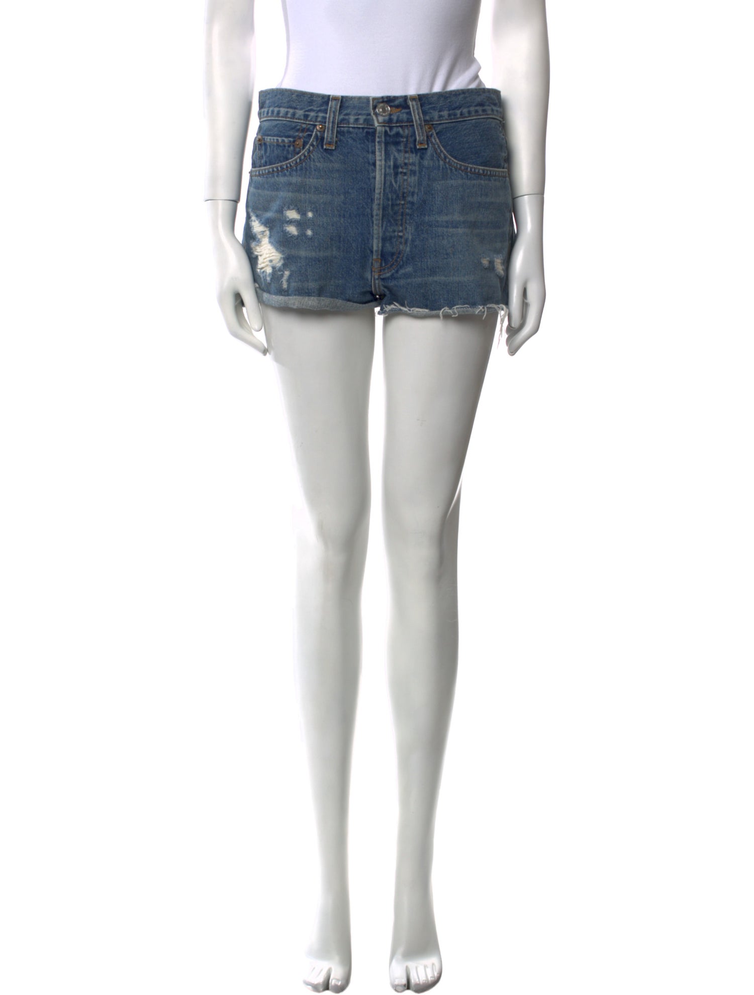 RE/DONE Mini Shorts