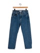 RE/DONE High-Rise Straight Leg Jeans