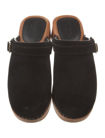 RE/DONE Suede Mules