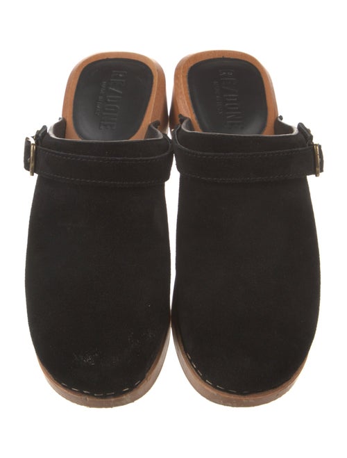 RE/DONE Suede Mules
