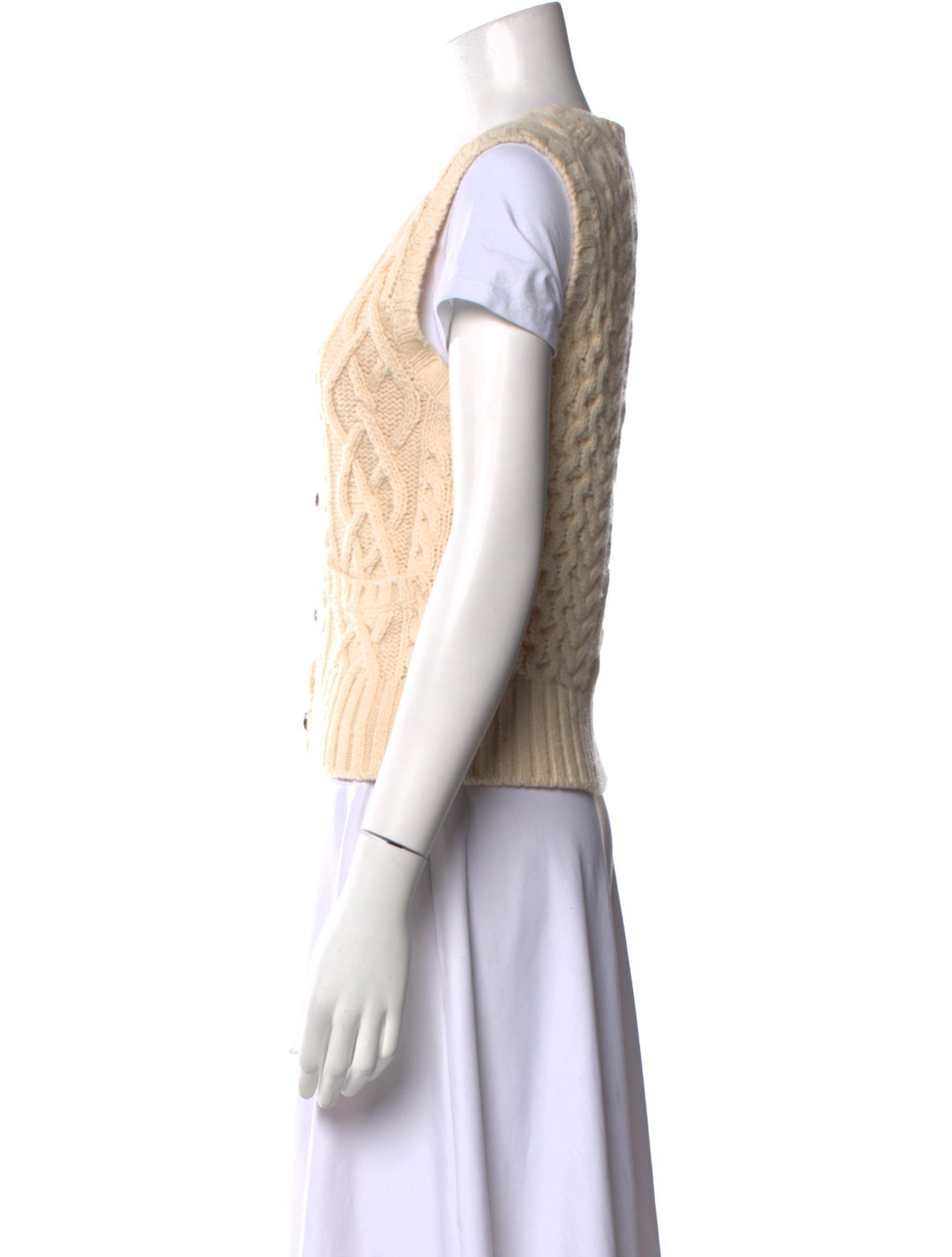 RE/DONE Wool V-Neck Sweater