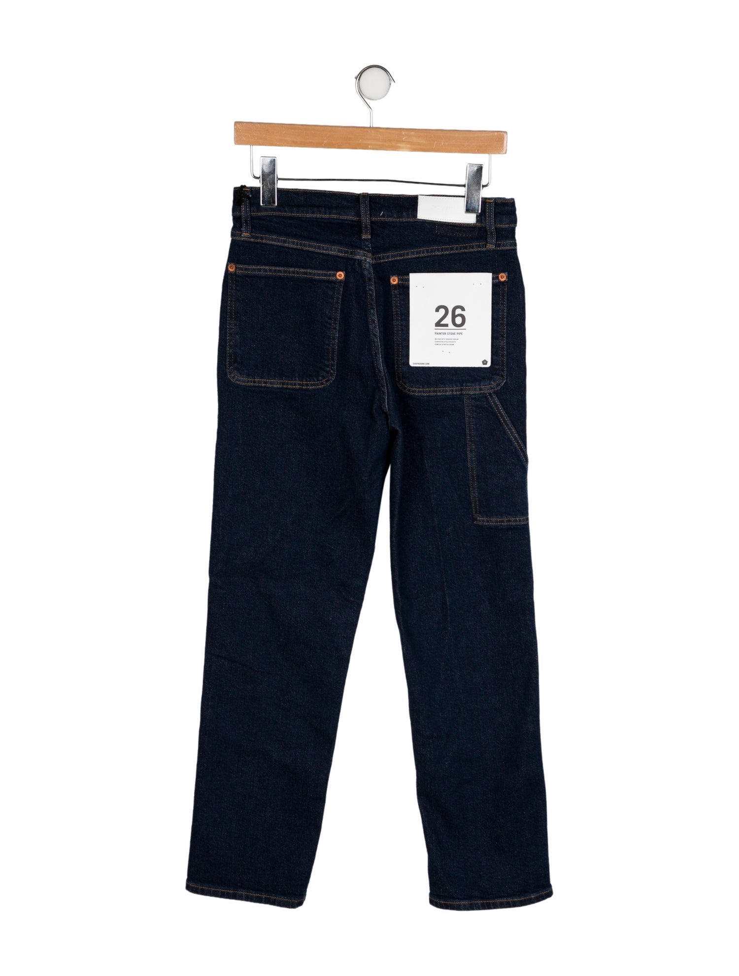 RE/DONE Mid-Rise Straight Leg Jeans w/ Tags