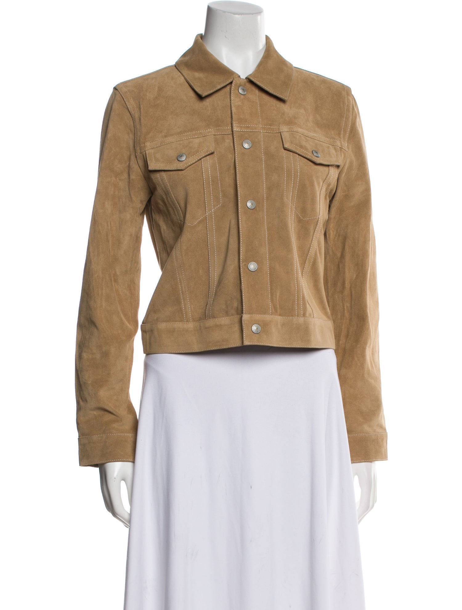 RE/DONE Suede Denim Jacket