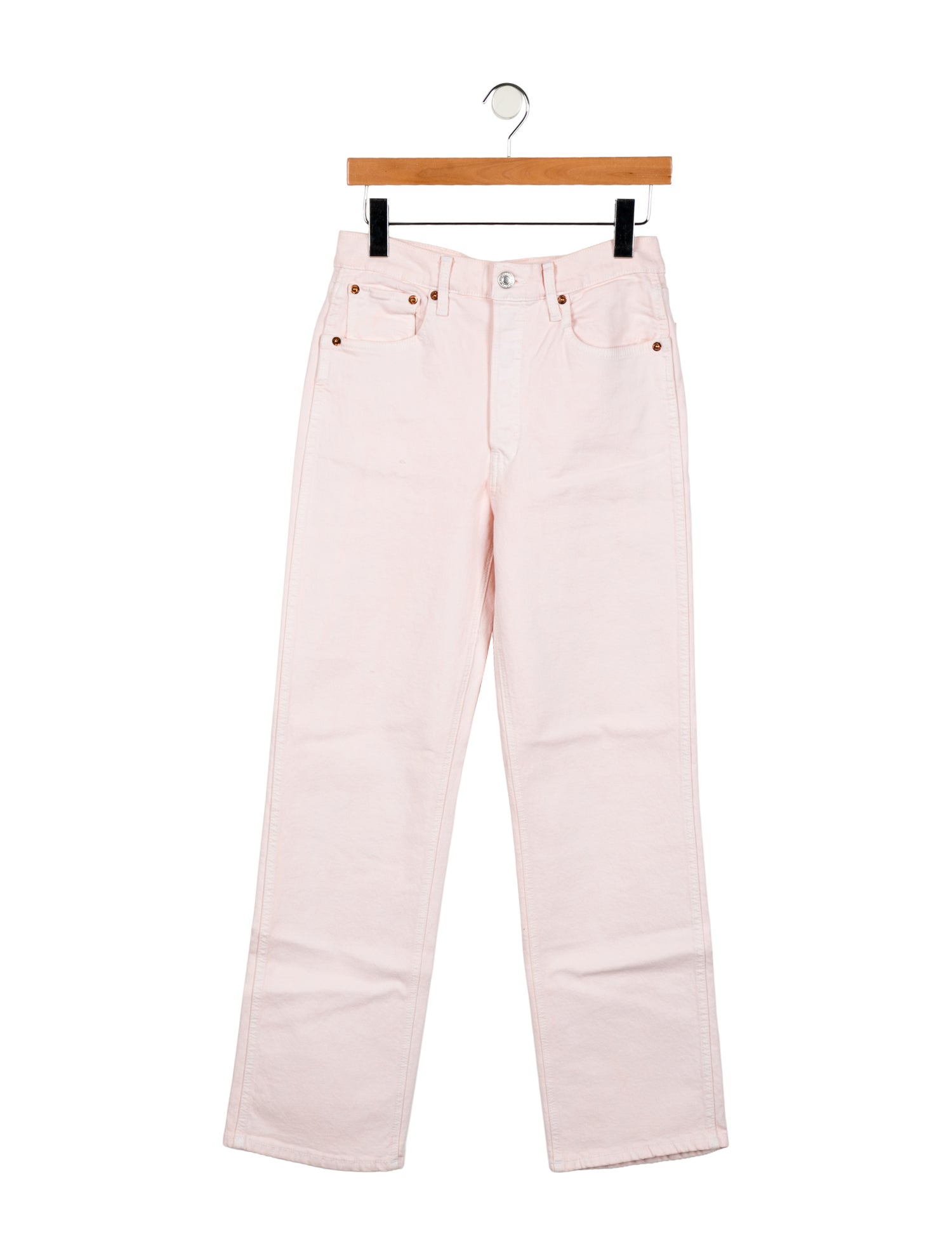 RE/DONE High-Rise Wide Leg Jeans