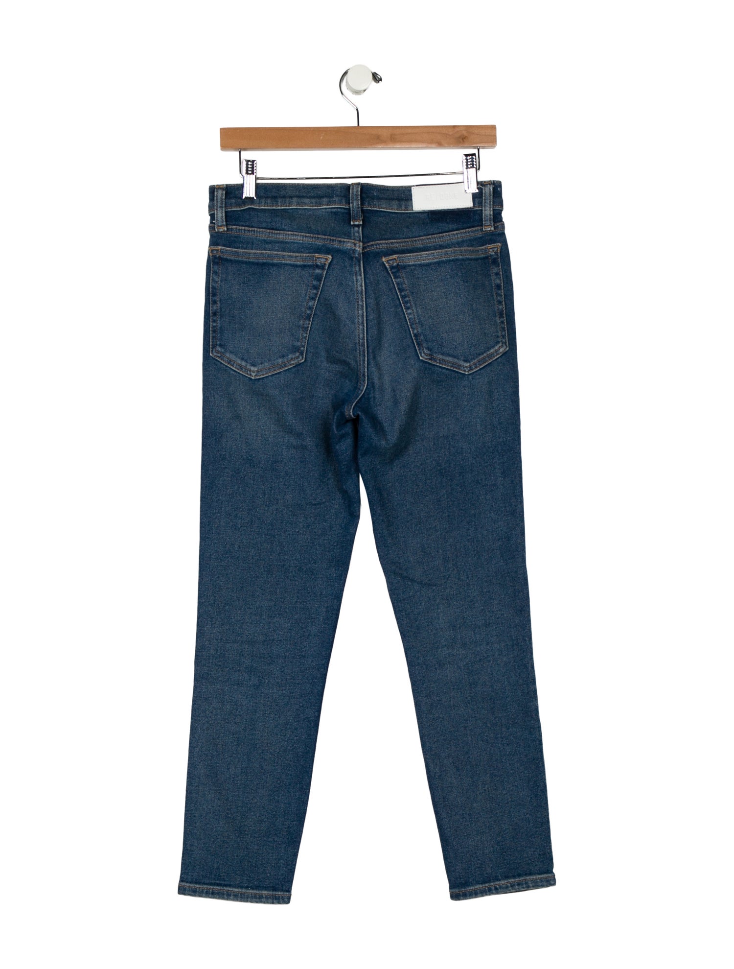 RE/DONE Mid-Rise Skinny Leg Jeans
