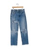 RE/DONE Mid-Rise Straight Leg Jeans