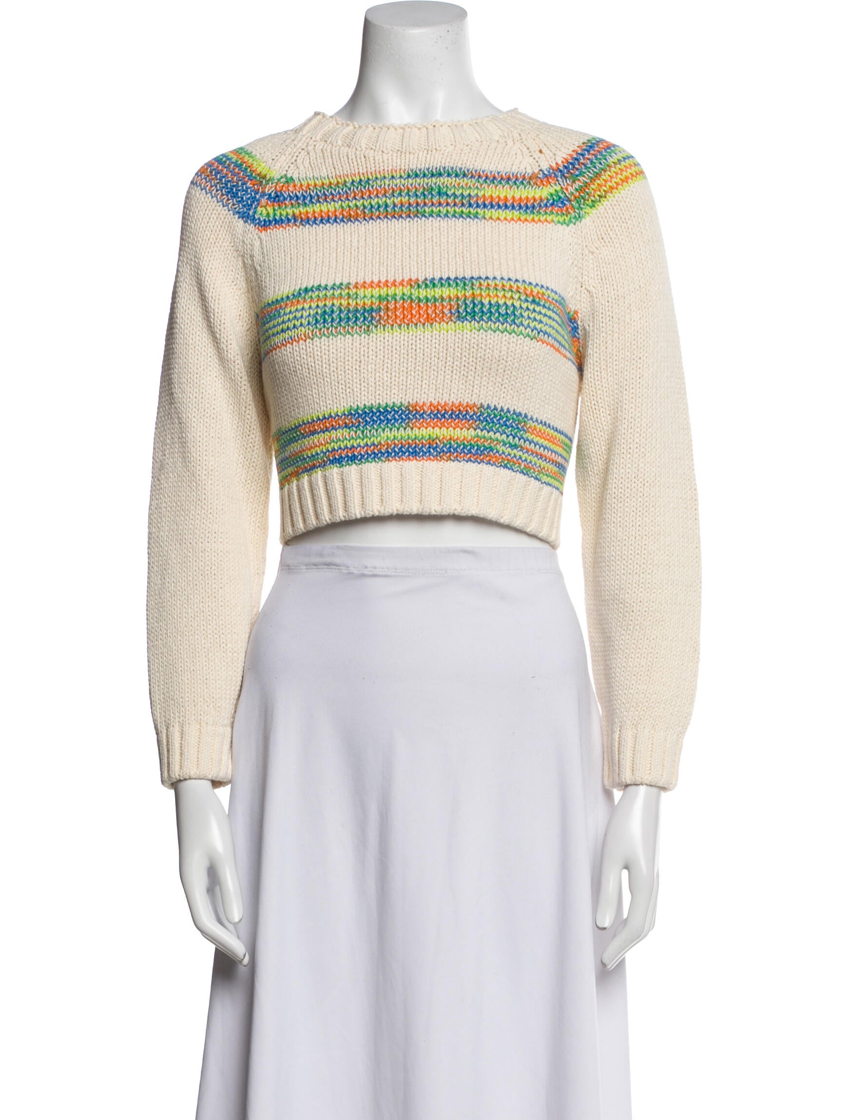 RE/DONE Striped Bateau Neckline Sweater w/ Tags