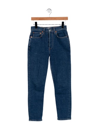 RE/DONE High-Rise Skinny Leg Jeans