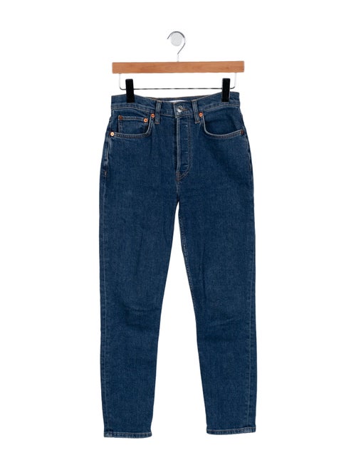 RE/DONE High-Rise Skinny Leg Jeans