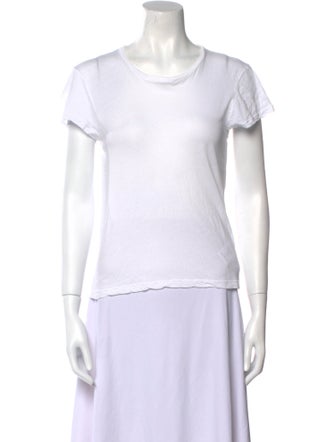 RE/DONE Scoop Neck Short Sleeve T-Shirt