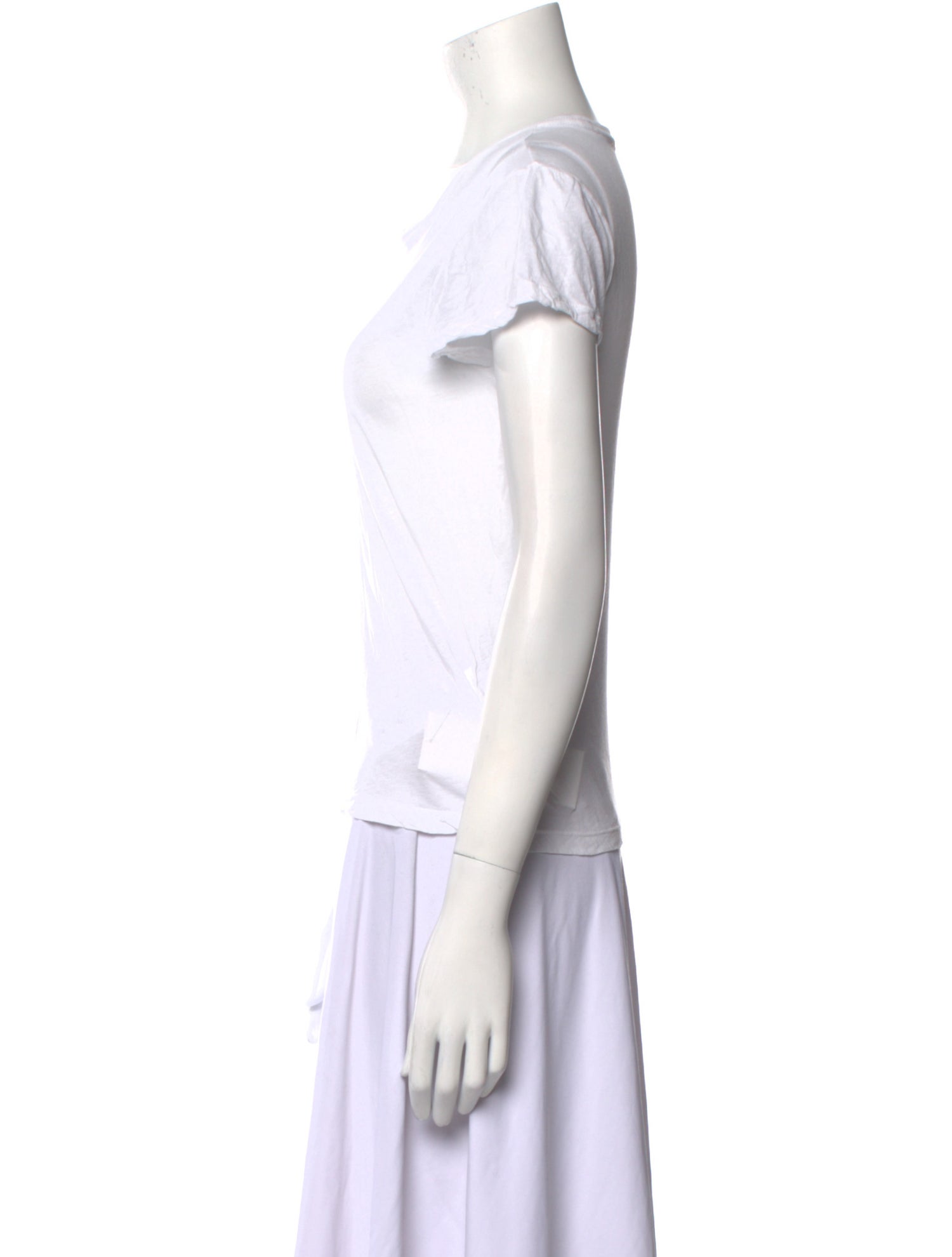 RE/DONE Scoop Neck Short Sleeve T-Shirt