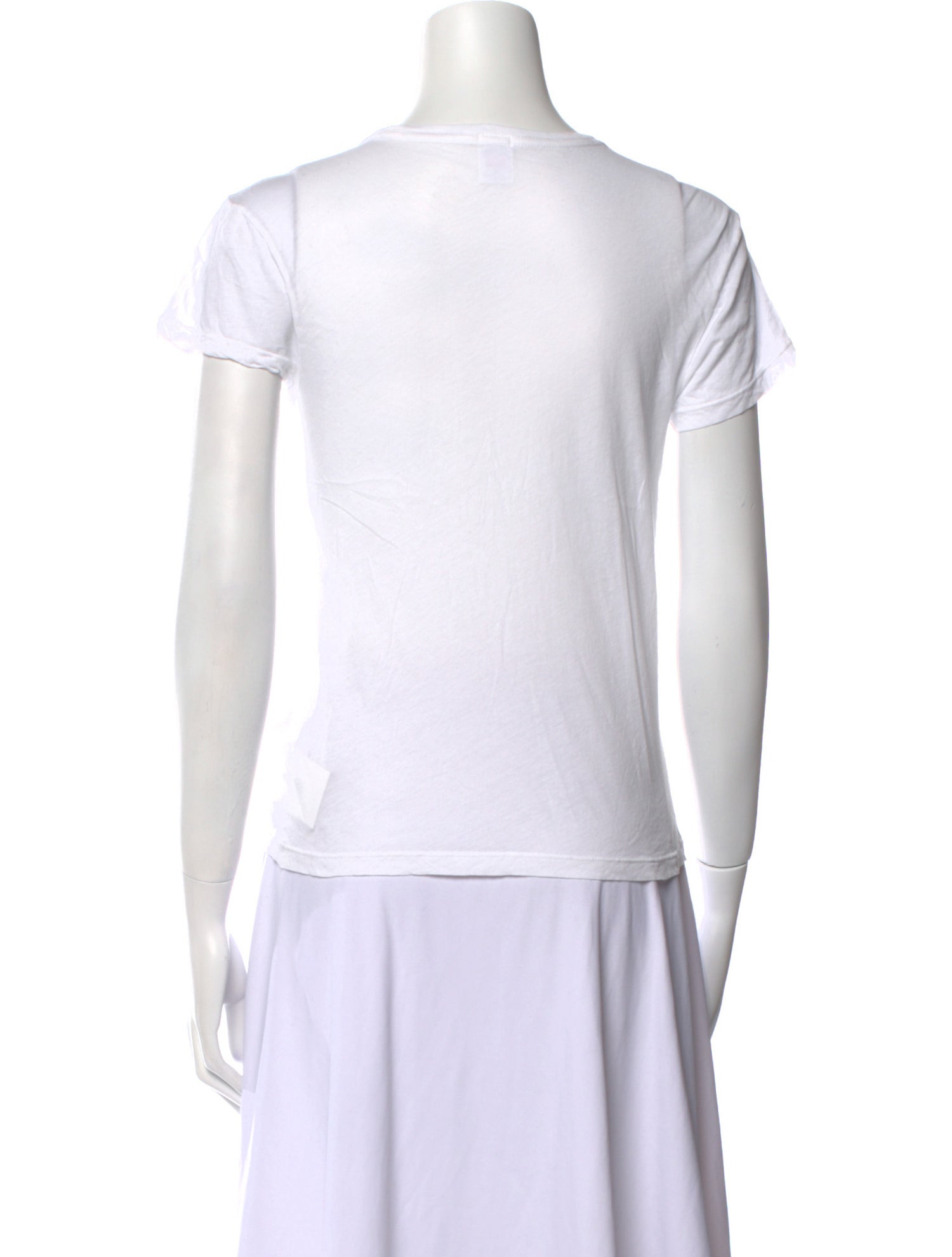 RE/DONE Scoop Neck Short Sleeve T-Shirt