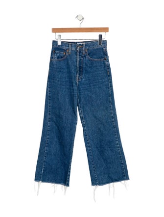RE/DONE High-Rise Wide Leg Jeans