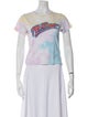 RE/DONE Tie-Dye Print Crew Neck T-Shirt