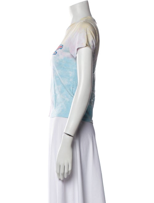 RE/DONE Tie-Dye Print Crew Neck T-Shirt