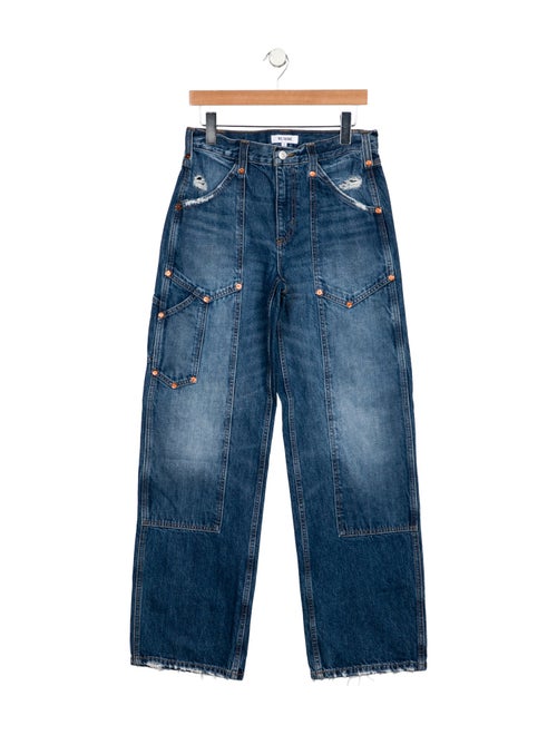 RE/DONE Mid-Rise Wide Leg Jeans