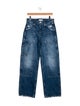 RE/DONE Mid-Rise Wide Leg Jeans