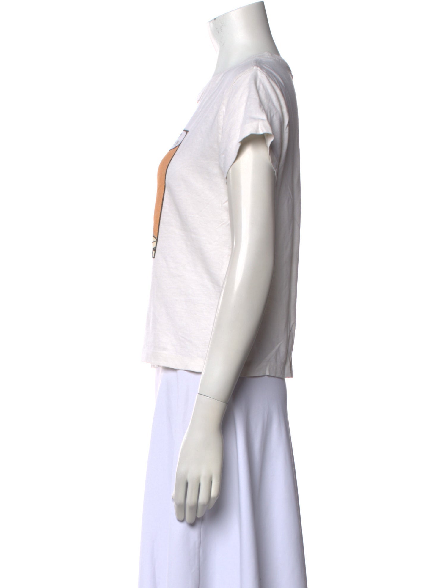 RE/DONE Graphic Print Crew Neck T-Shirt