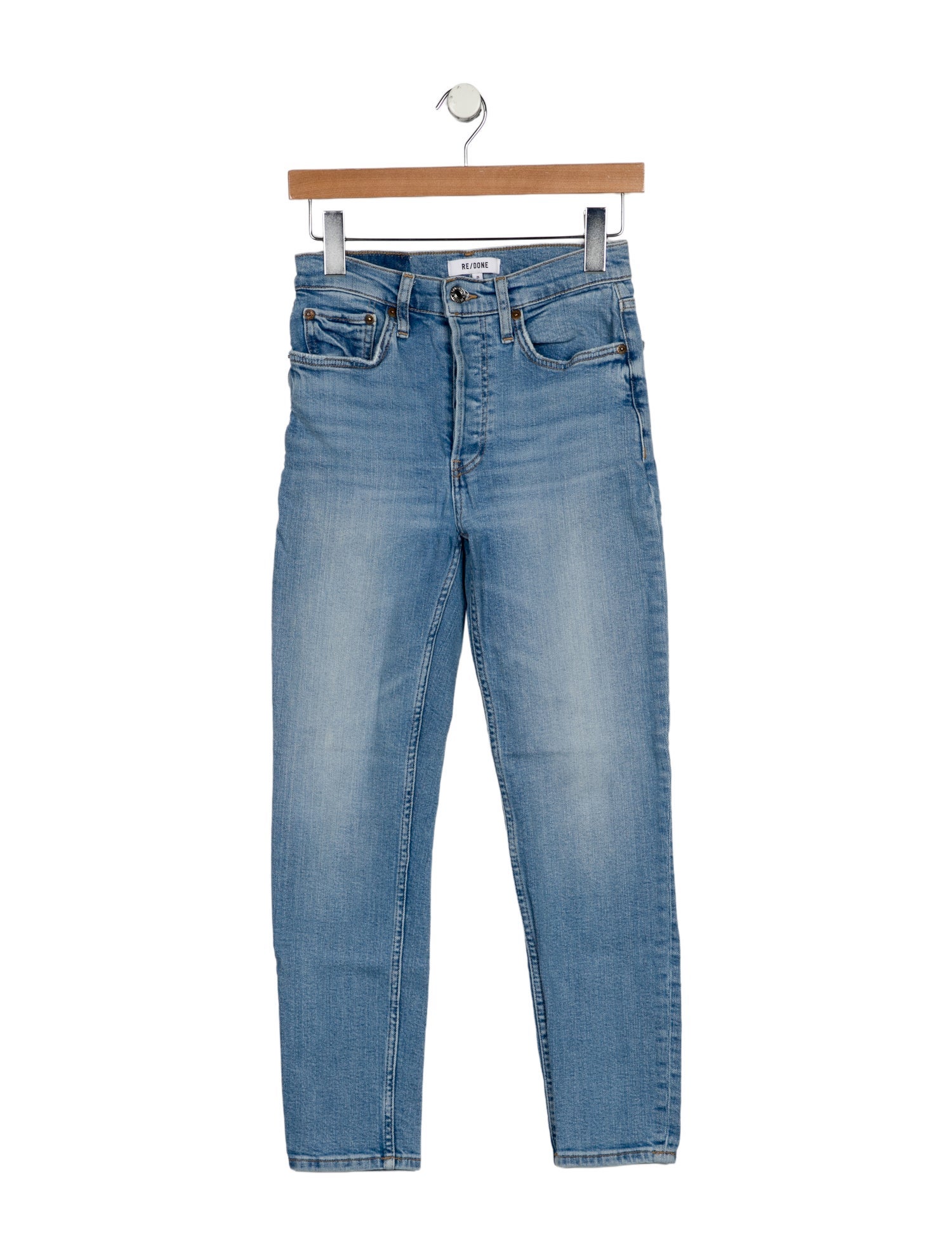RE/DONE Mid-Rise Skinny Leg Jeans