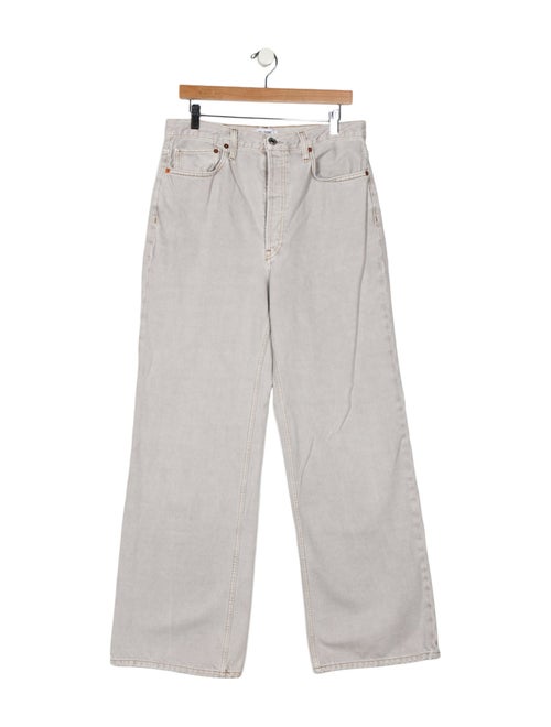 RE/DONE High-Rise Wide Leg Jeans