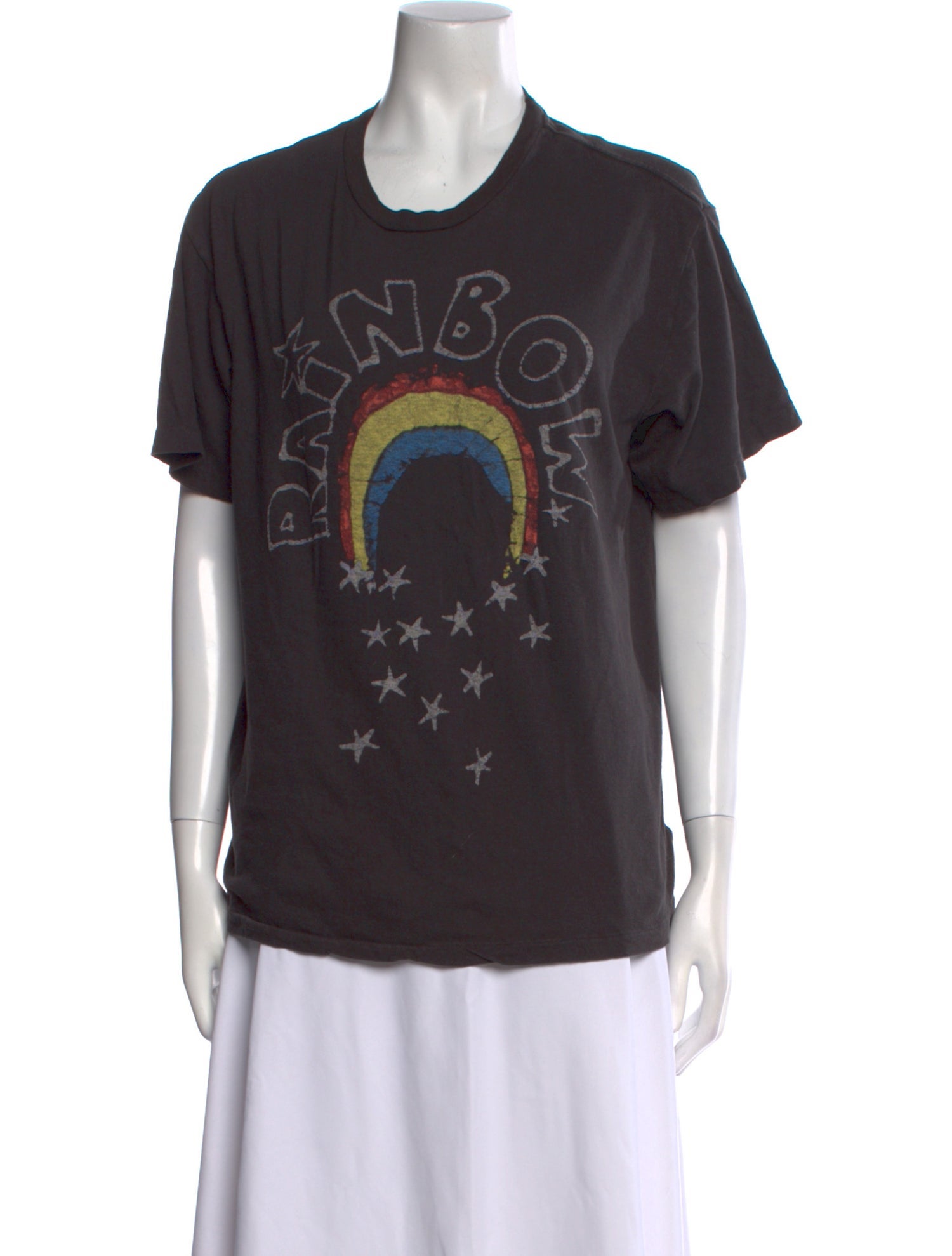 RE/DONE Graphic Print Crew Neck T-Shirt