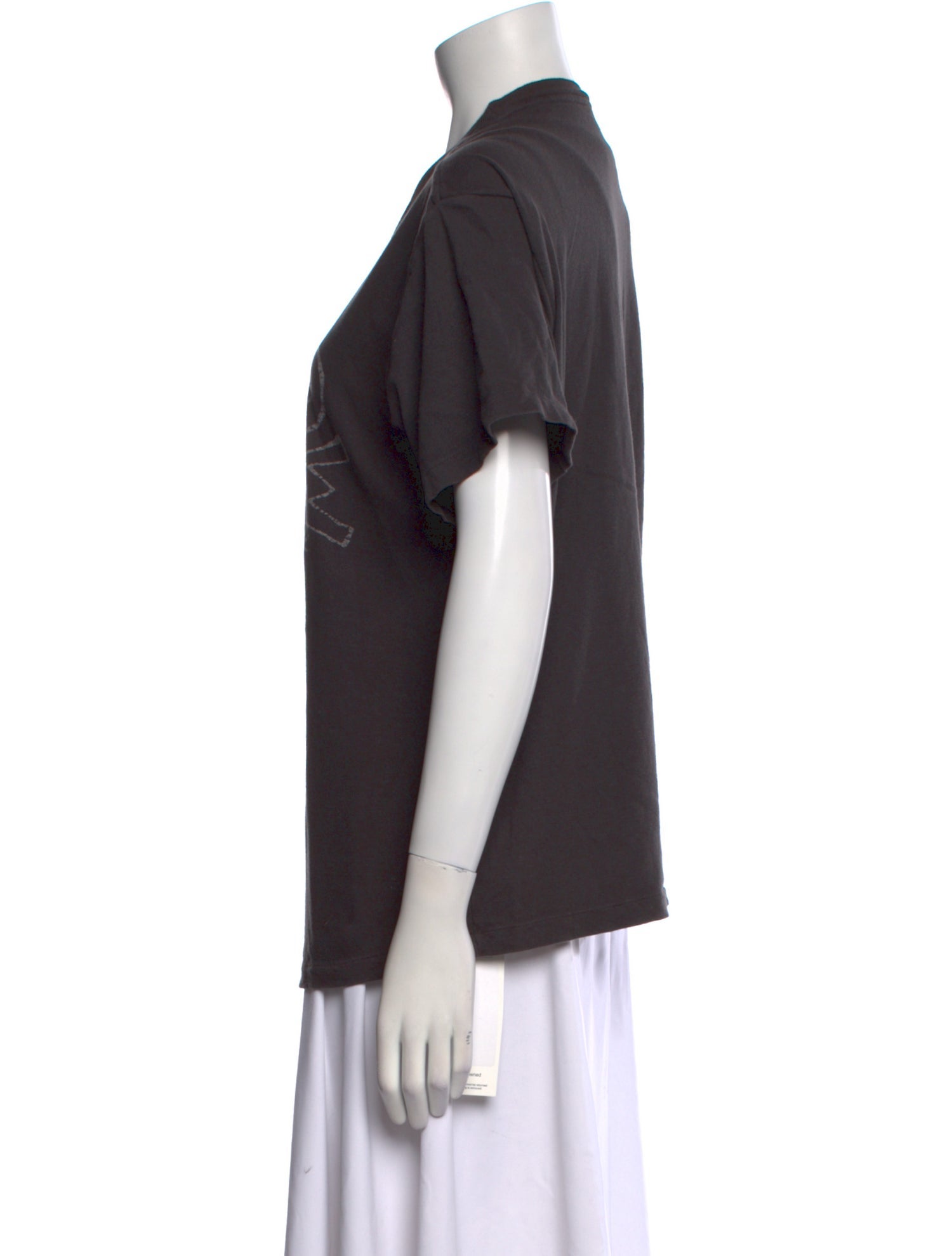 RE/DONE Graphic Print Crew Neck T-Shirt