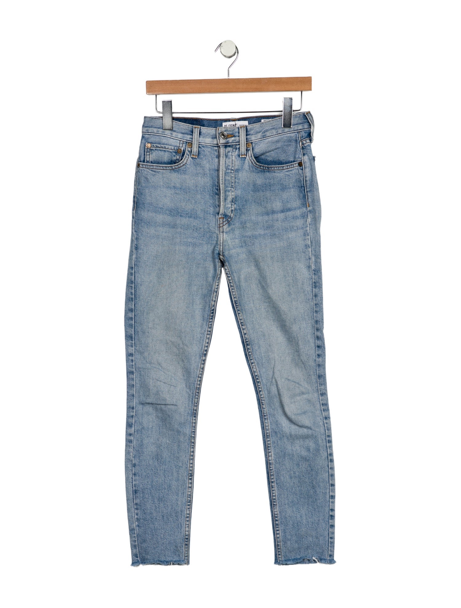 RE/DONE Mid-Rise Skinny Leg Jeans