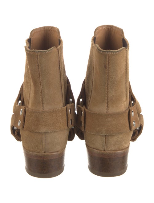 RE/DONE Suede Moto Boots