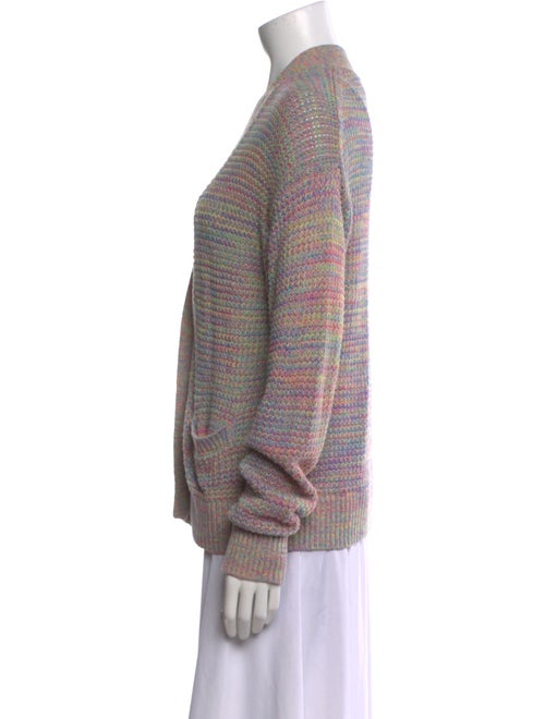 RE/DONE Printed V-Neck Sweater