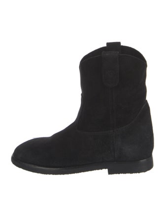 RE/DONE Suede Western Boots