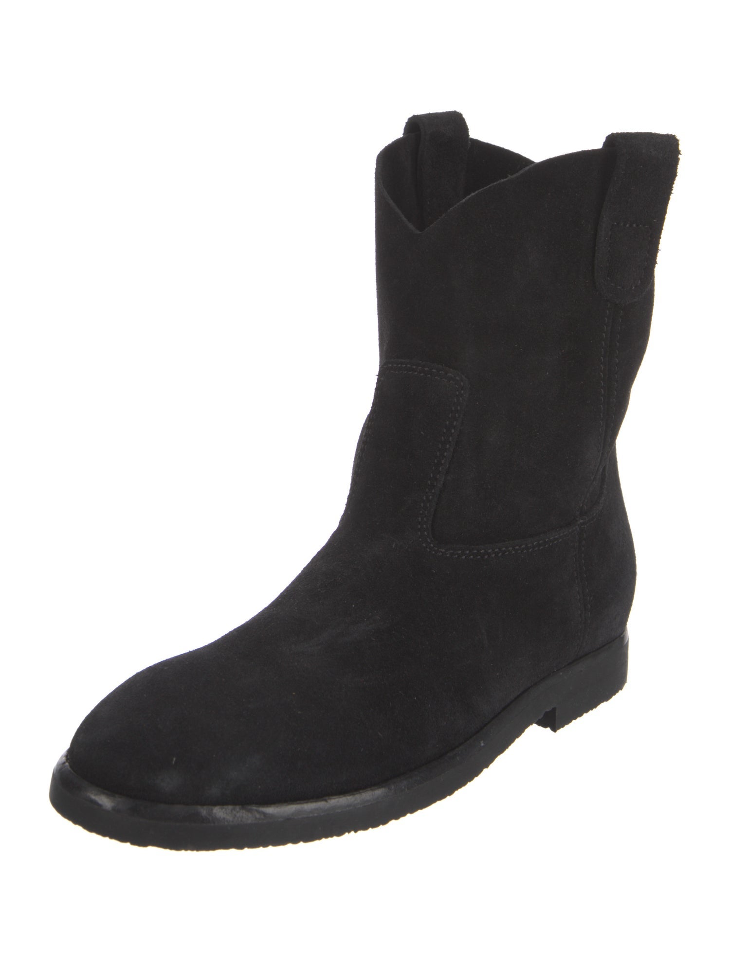 RE/DONE Suede Western Boots