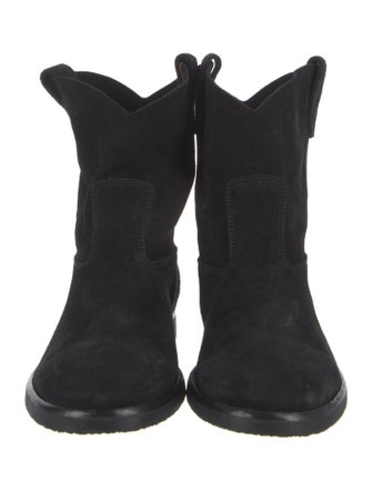 RE/DONE Suede Western Boots