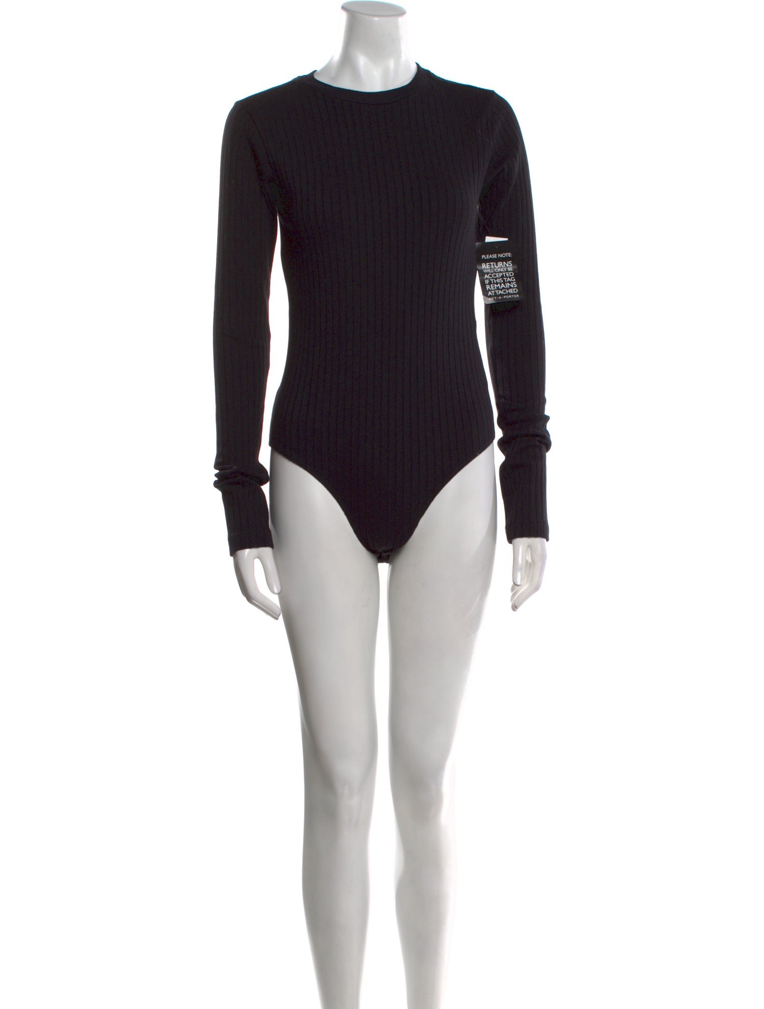 RE/DONE Crew Neck Long Sleeve Bodysuit