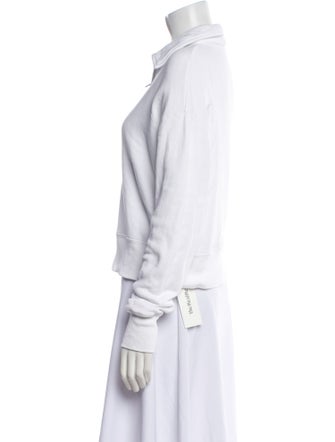 RE/DONE V-Neck Long Sleeve Sweatshirt