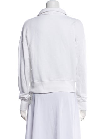 RE/DONE V-Neck Long Sleeve Sweatshirt