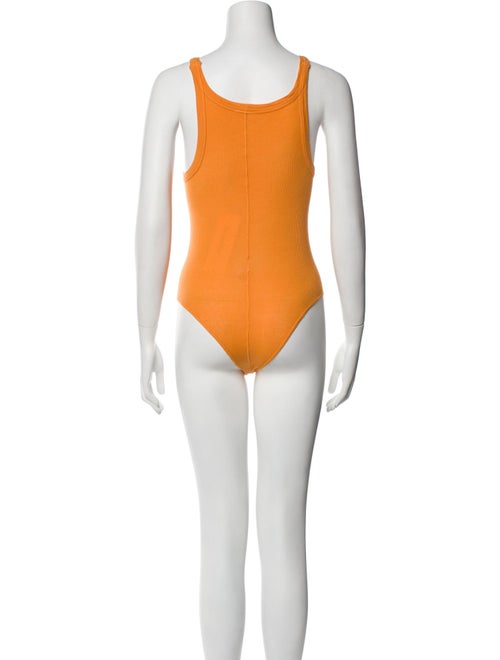 RE/DONE Square Neckline Sleeveless Bodysuit