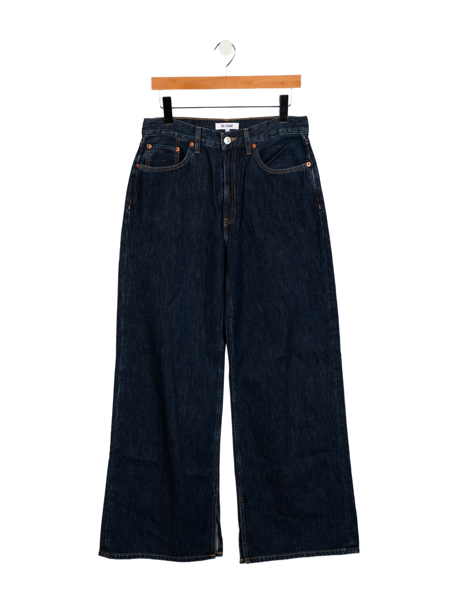 RE/DONE High-Rise Wide Leg Jeans