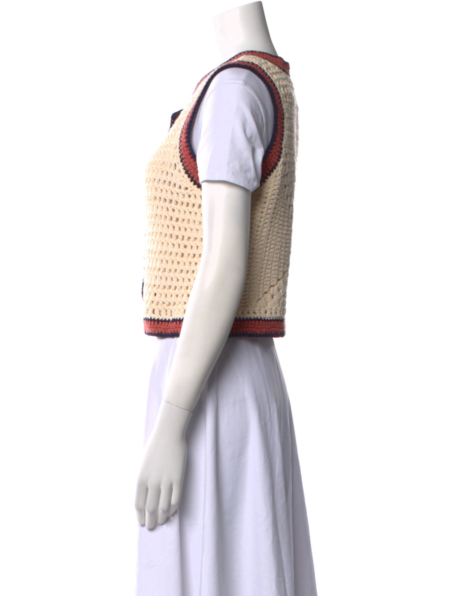 RE/DONE Printed Crew Neck Sweater