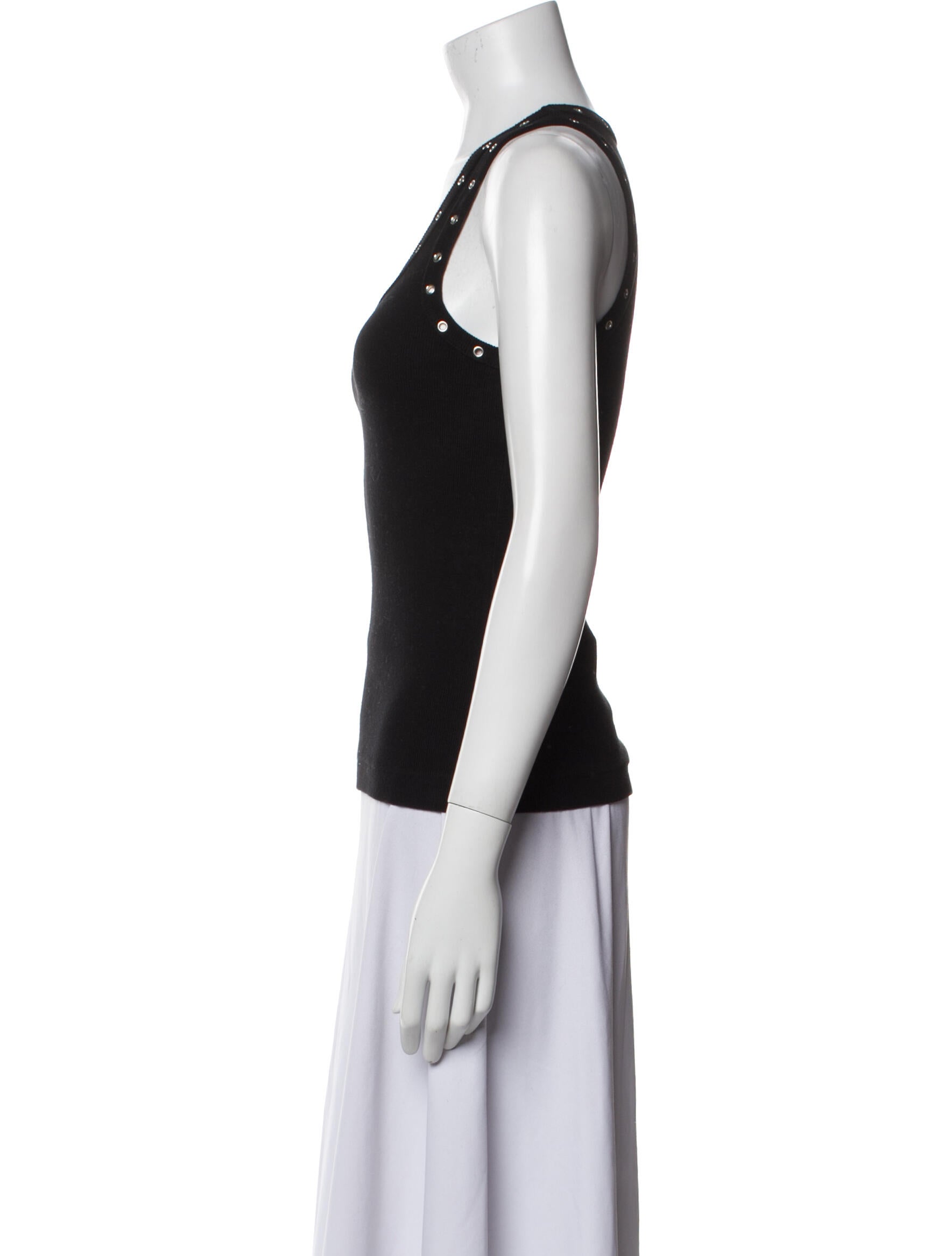 RE/DONE Scoop Neck Sleeveless Top