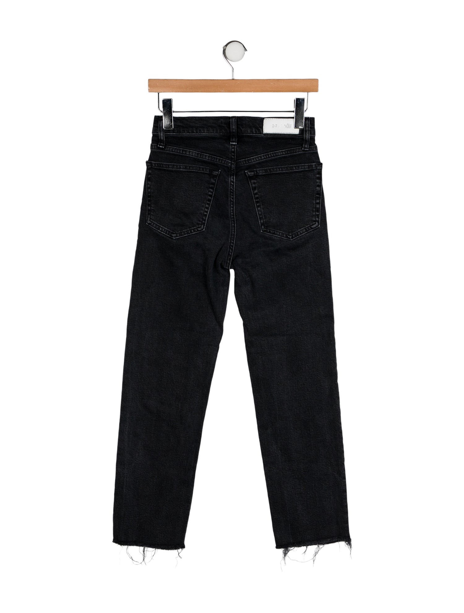 RE/DONE Mid-Rise Straight Leg Jeans