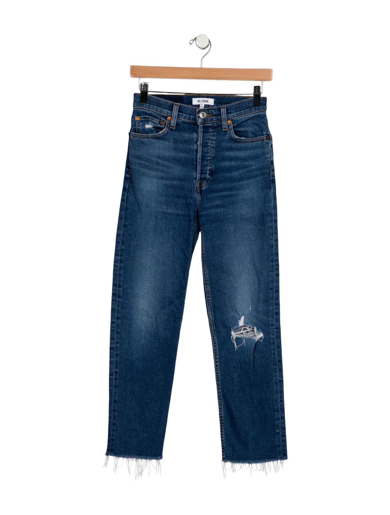 RE/DONE Mid-Rise Skinny Leg Jeans