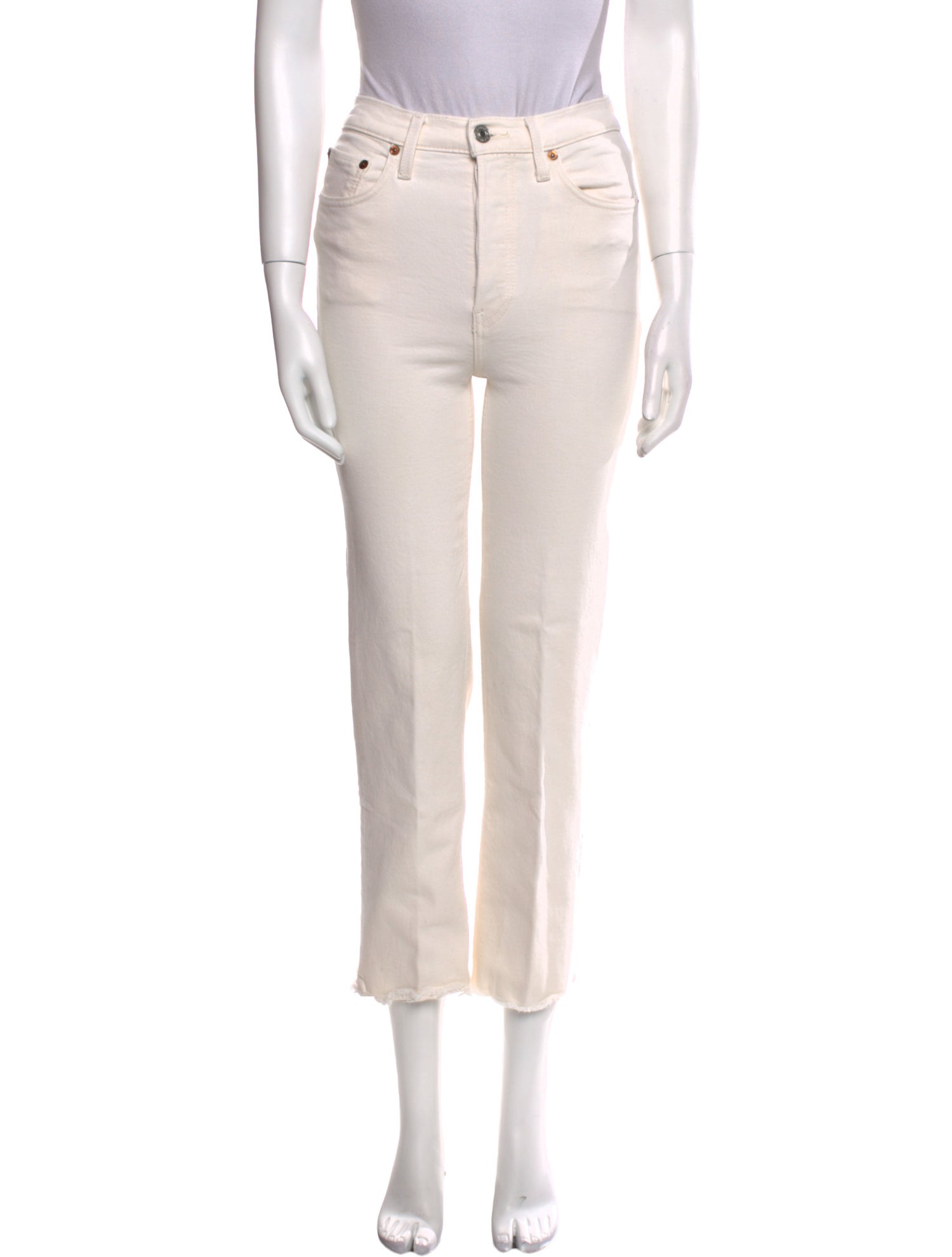 RE/DONE Straight Leg Pants